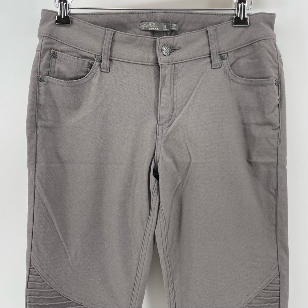 SOLD ON VINTED | Prana Brenna Skinny Jeans Gray Ribbed Textured 8 - Picture 2 of 7